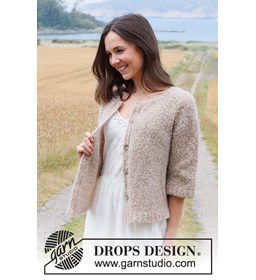 Damesvest gemaakt van Breinaalden zonder knop