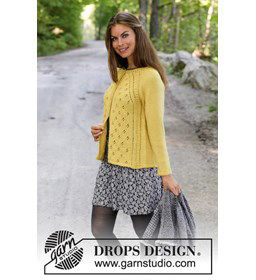 Dames vest gemaakt van Breinaalden zonder knop