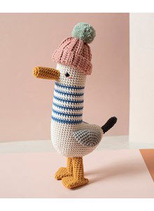 Alberto zeemeeuw met muts