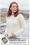 Breipatroon Soft Waves Sweater van andere kant