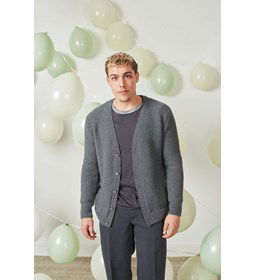 Herenvest met V-hals