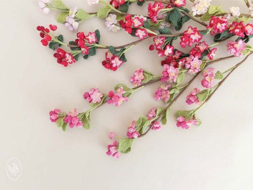 Haakpatroon Appel bloesem