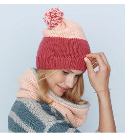 Snood gemaakt van Phildar Phil merinos 6