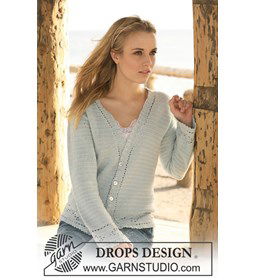 Vest gemaakt van Drops Safran