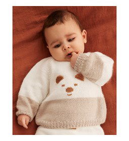 Babytrui met berenhoofd