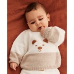 Breipatroon Babytrui met berenhoofd