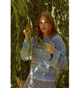 Meerkleurige damestrui