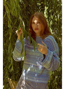 Meerkleurige damestrui