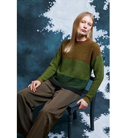 Damestrui Yelisa in tweekleurige parelsteek