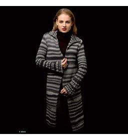 Vest gemaakt van Lang Yarns Minerva (op=op)