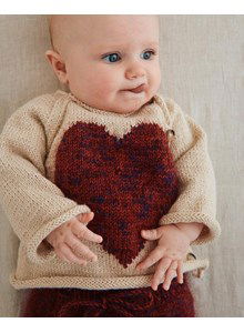 Babytruitje met raglanmouwen