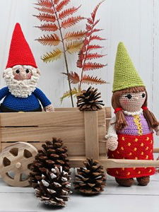 Kabouter man en vrouwtje