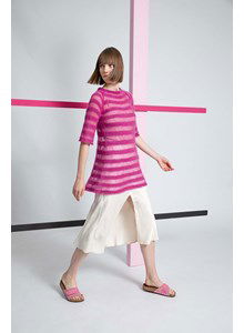 Gestreepte trui in A-lijn