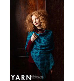 Sjaal gemaakt van Scheepjes Alpaca Rhythm