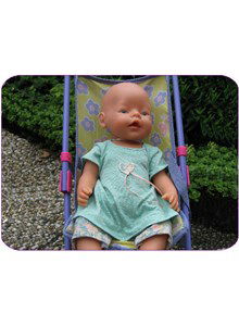 Babyborn jurkje legging