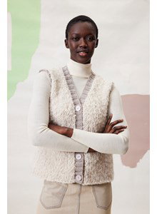 Mouwloos vest Maureen