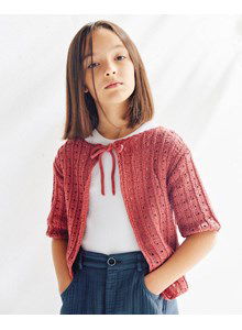 Vestje met striksluiting