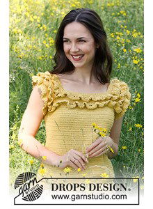 Damestopje met ruches