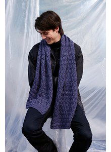 Sjaal  in kantpatroon