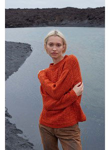 Damestrui met verticaal rechthoekpatroon