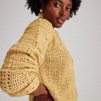 Trui met waaierpatroon