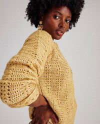 Trui met waaierpatroon