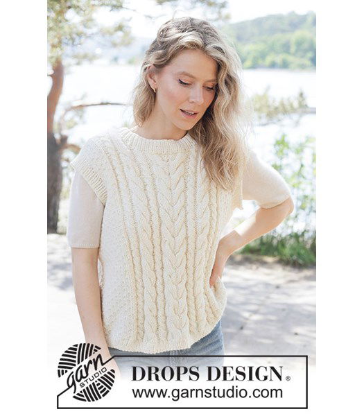 Breipatroon Vanilla Merengue Vest