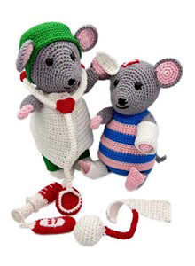 Muizendokter met patient