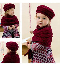 Cape gemaakt van Lang Yarns Merino 150