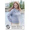damestrui met raglan en reverskraag Claudine Sweater gemaakt van Breinaalden zonder knop