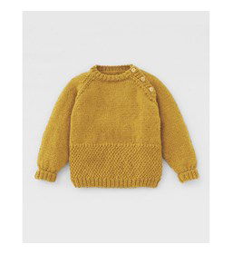 Jongens trui met raglanmouwen gemaakt van Phildar Phil Sport