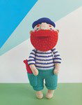 Haakpatroon Pop visser met baard