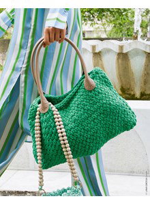 tas in gevlochten patroon