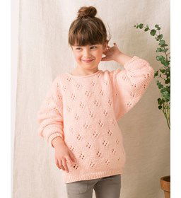 Meisjestrui gemaakt van Phildar Phil Pima