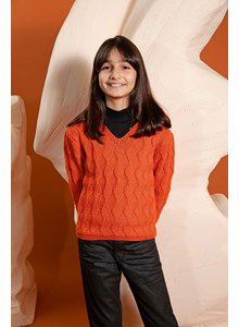 Kindertrui Will met ruitpatroon