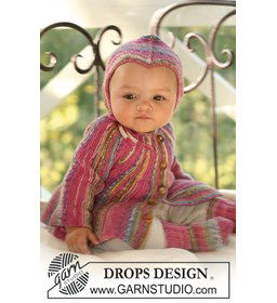 Vest, sokken en muts gemaakt van Drops Fabel