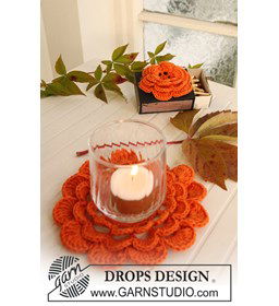 Onderzetter gemaakt van Drops Safran