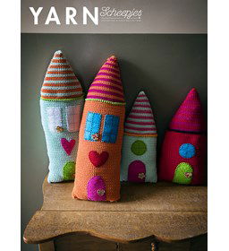 Huisjes gemaakt van Scheepjes Cotton 8