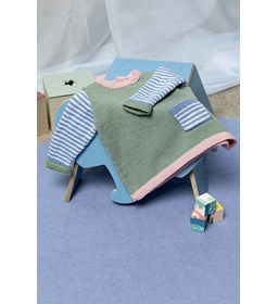 Jurk gemaakt van Lang Yarns Merino 200 bebe