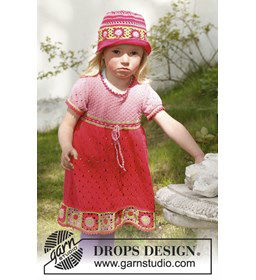 Jurk gemaakt van Drops Safran