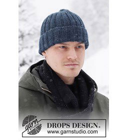 Herenmuts gemaakt van Drops Alaska