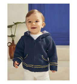 Kindervest gemaakt van Rits deelbaar