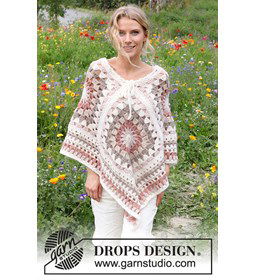 Poncho Carefree Feeling gemaakt van Drops Air