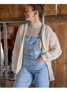 Damesvest met ajourpatroon