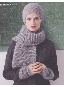 Muts, polswarmers en sjaal