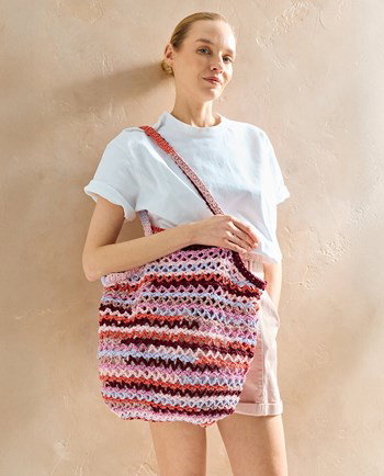 nettas met gehaakte schouderbanden