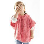 Breipatroon Meisjes poncho
