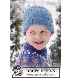 Rudolph's Parade Muts gemaakt van Drops Baby Merino