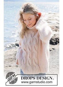 Damestrui met breed kabelpatroon