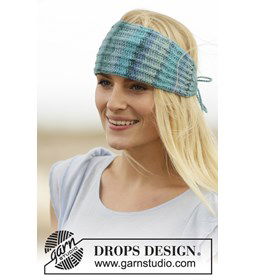 Hoofdband  gemaakt van Drops Fabel